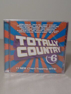 TOTALLY COUNTRY VOL. 6 by Various Artists / New CD /  17 Tracks - Songs